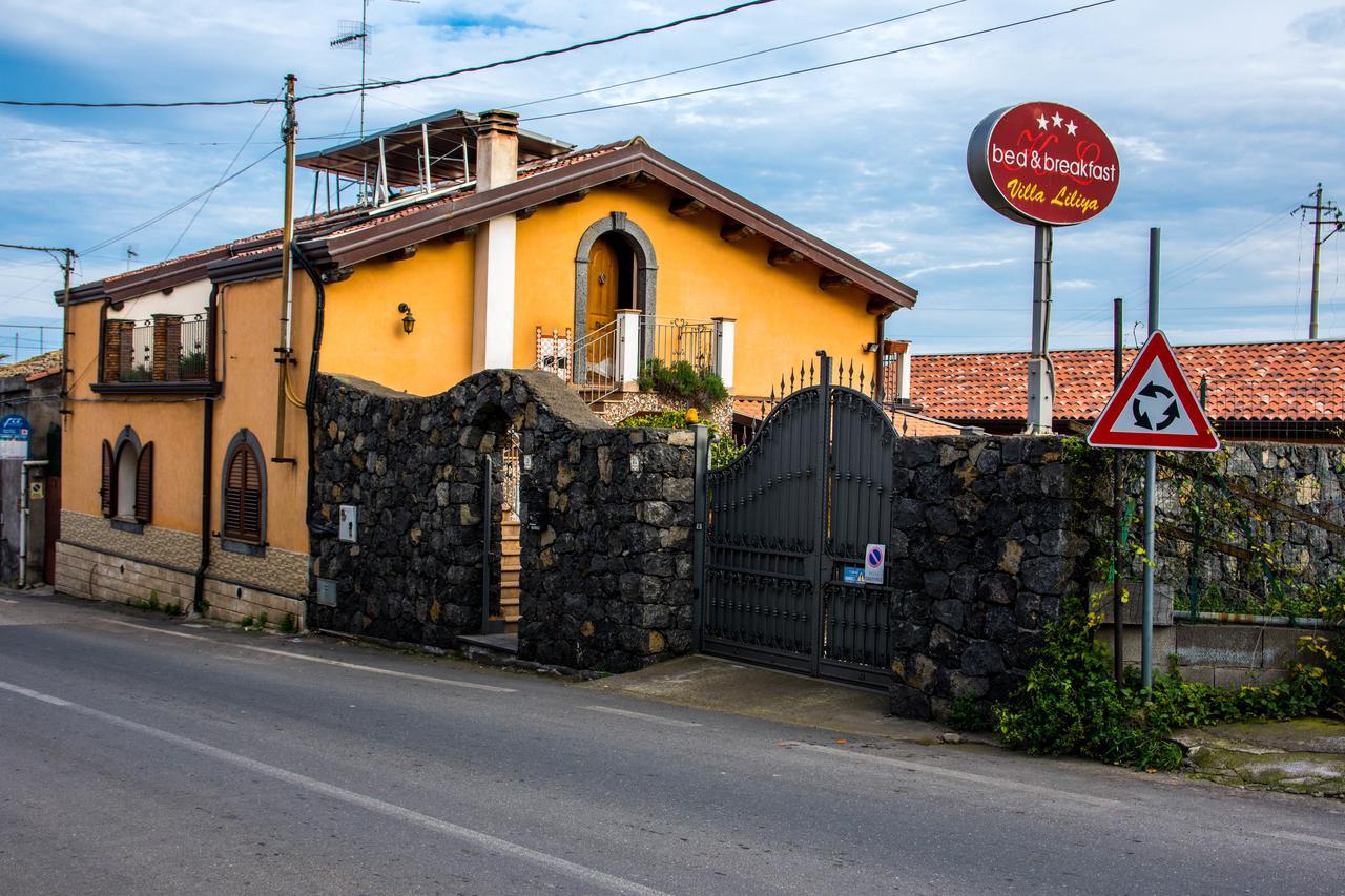 B&B Villa Liliya Fiumefreddo di Sicilia Exterior foto